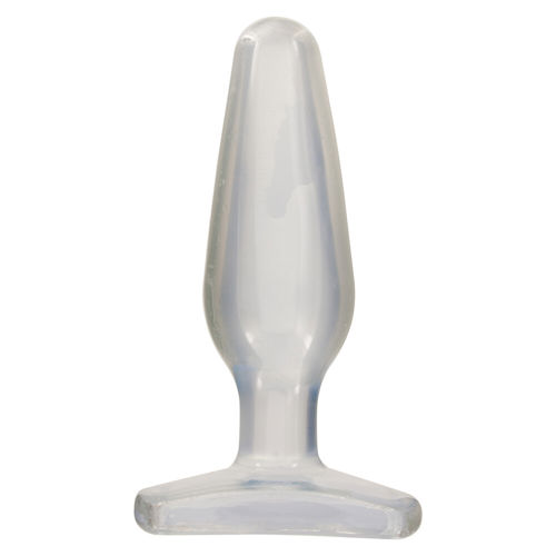 Crystal Jellies Medium Butt Plug Clear