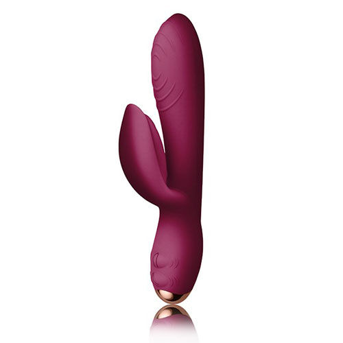 Rocks Off Everygirl Burgundy Rechargeable Rabbit Vibrator