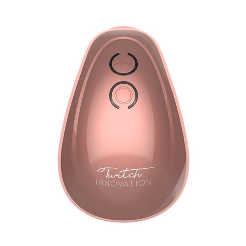 Twitch Rose Gold Hands Free Suction And Vibration Toy