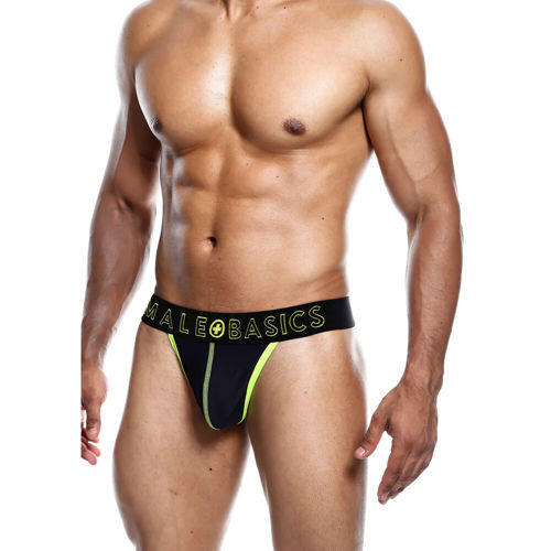 Male Basics Neon Thong Yellow