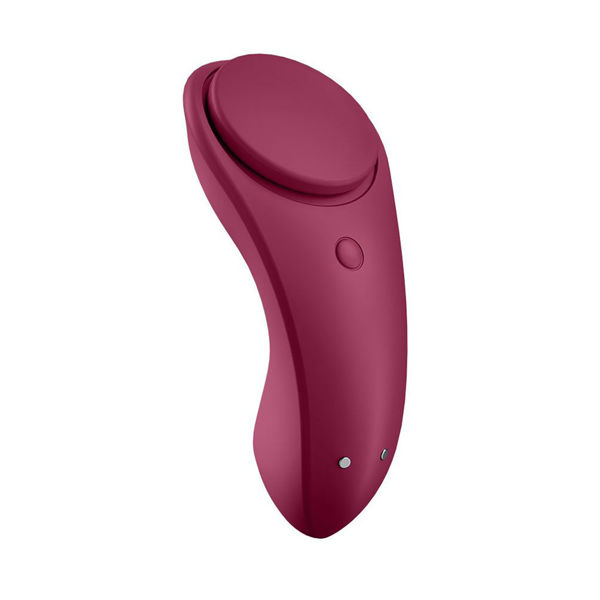 Satisfyer App Enabled Sexy Secret Panty Vibrator Wine Red