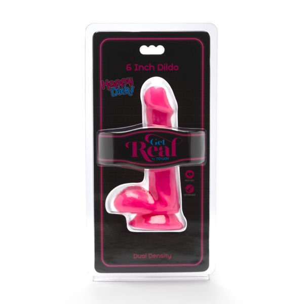 ToyJoy Happy Dicks Dildo With Balls 6 Inches