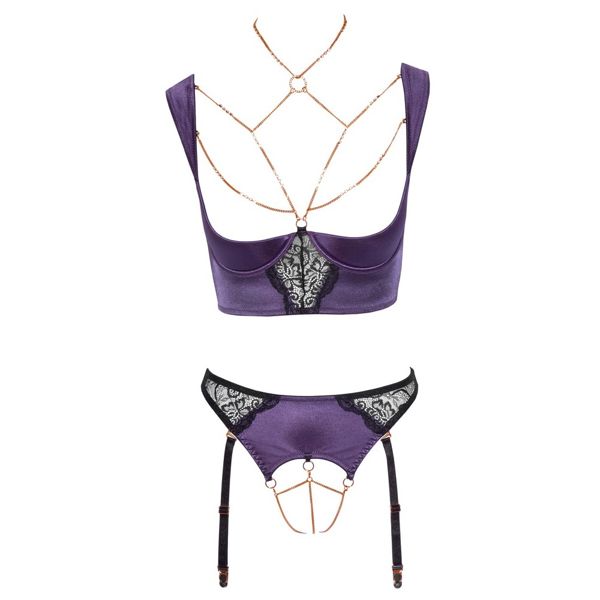 Abierta Fina Shelf Bra Set