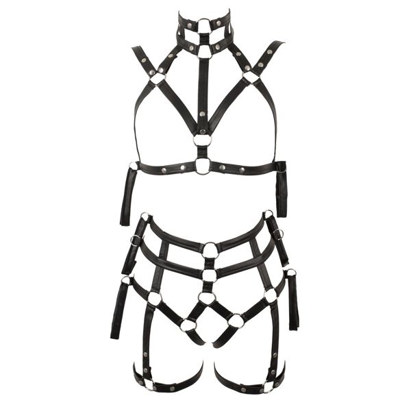 Bad Kitty 2 Piece Matt Look Bondage Set