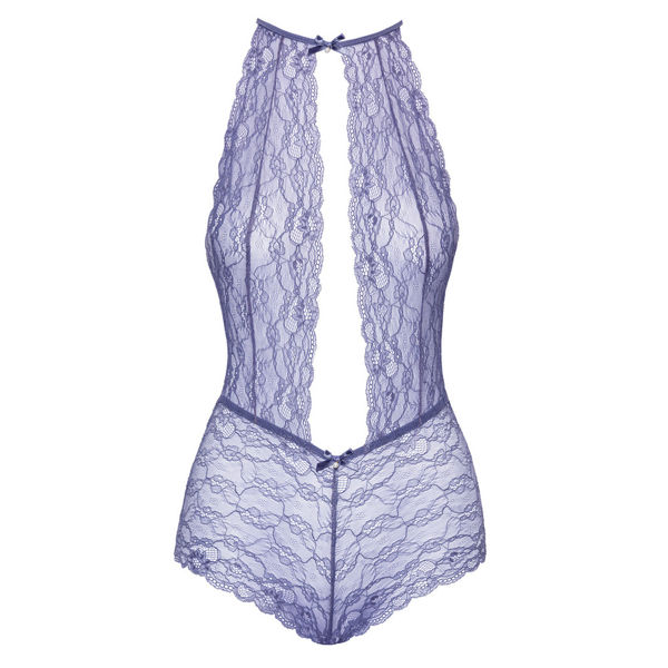 Kissable Delicate Lace Halterneck