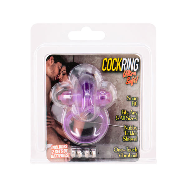 Rabbit Ultra Soft Vibrating Cock Ring