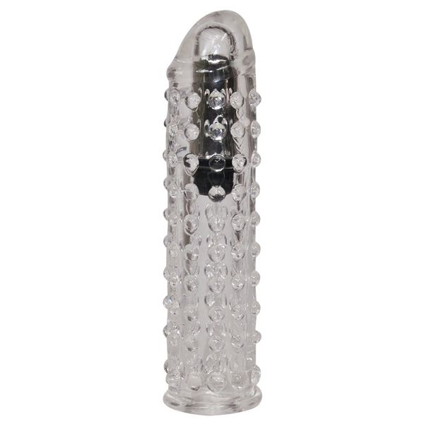 Clear Vibrating Penis Sleeve