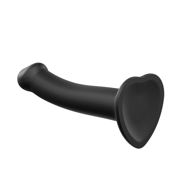 Strap On Me Silicone Dual Density Bendable Dildo Large Black