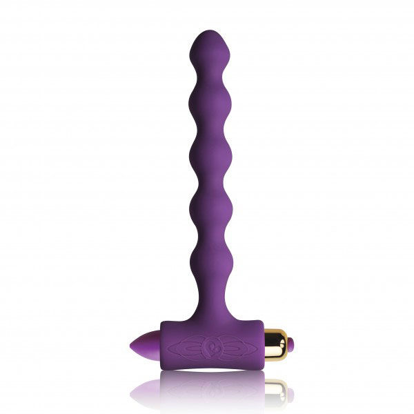 Rocks Off Pearls Petite Sensations Purple Butt Plug