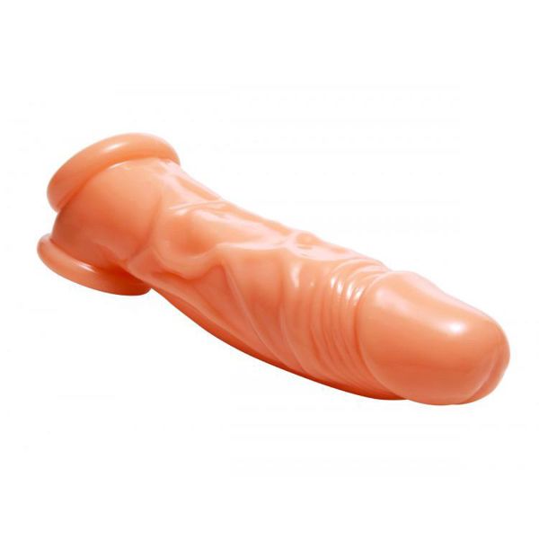 Size Matters Realistic Flesh Penis Enhancer and Ball Stretcher 8