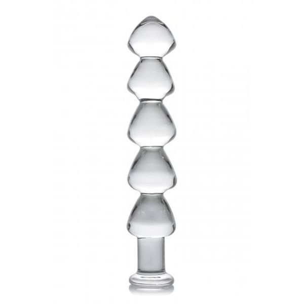 Master Series Drops Anal Links Glass Dildo