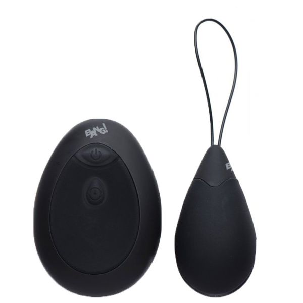 XR 10X Silicone Vibrating Egg Black