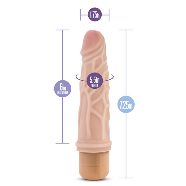 Lovetoy Dual Layered Silicone Dildo 8.5 Inches