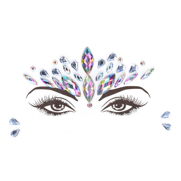 Le Desir Dazzling Crowned Face Bling Sticker