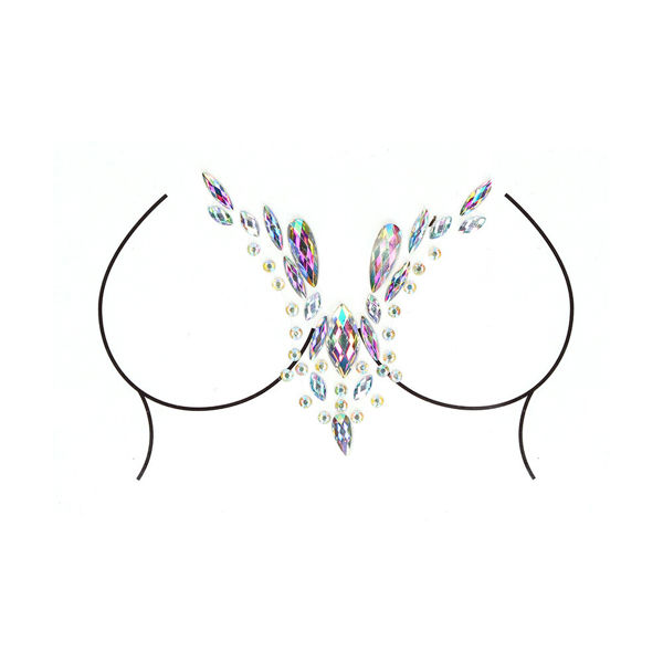 Le Desir Dazzling DeepV Cleavage Bling Sticker