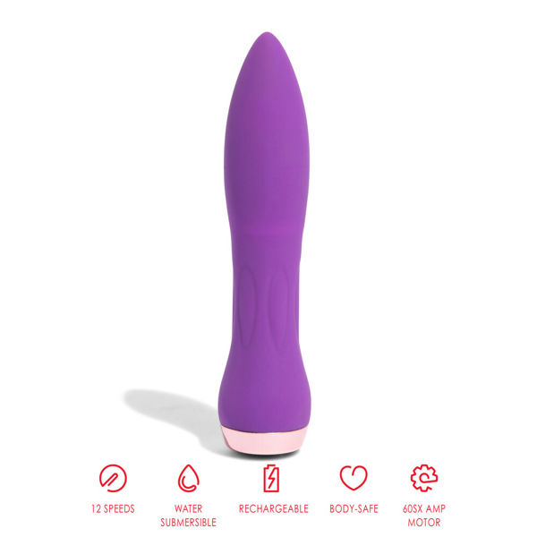 Nu Sensuelle Silicone 60SX AMP Bullet Purple