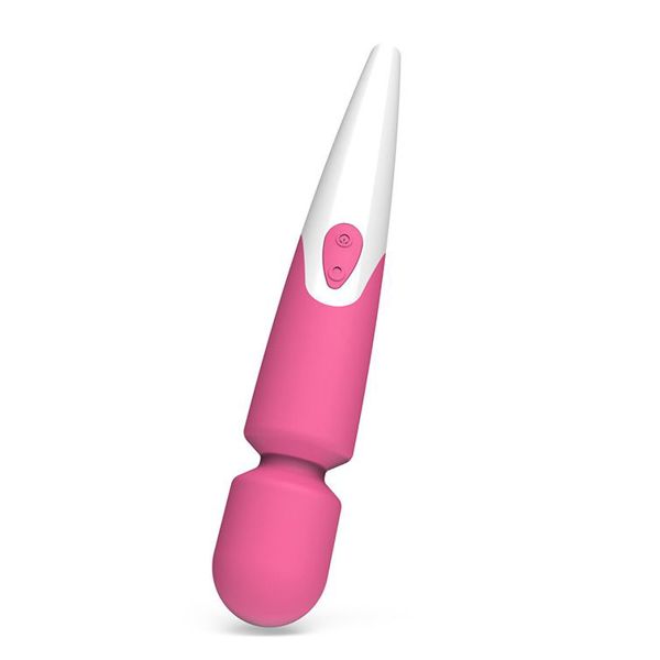 iWand 10 Speed Waterproof Rechargeable Wand Pink