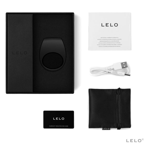 Lelo Tor 2 Couples Ring Black