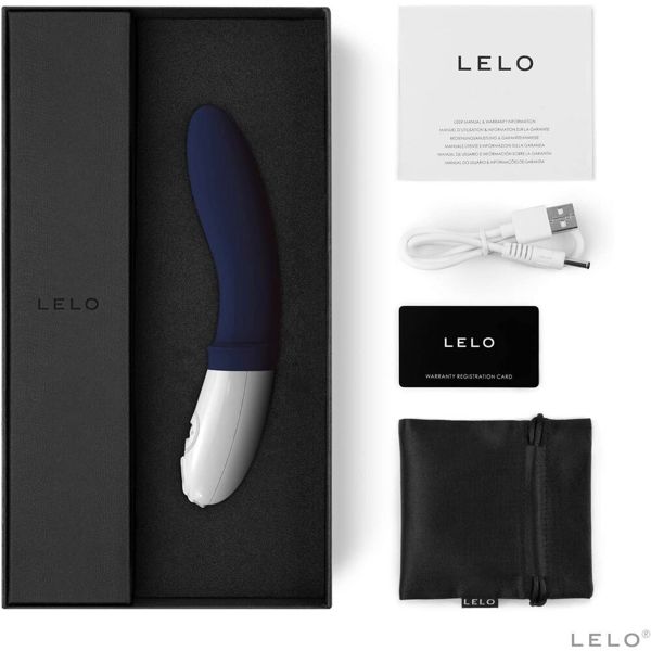 Lelo Billy 2 Rechargeable Prostate Massager Deep Blue