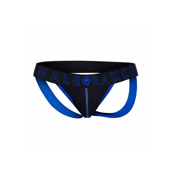 Male Basics Neon Jock Blue