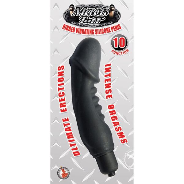 Mack Tuff Mini Ribbed Vibrator 5 Inch