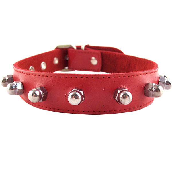 Rouge Garments Red Nut Collar