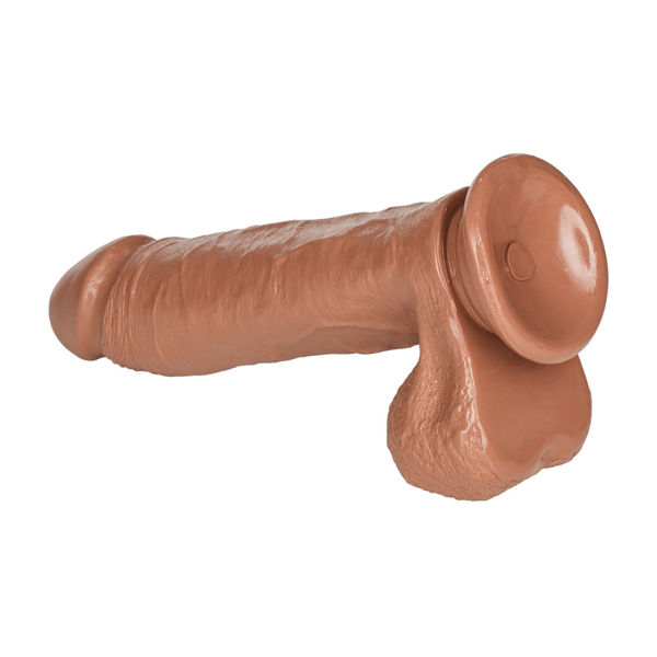 Emperor 7 Inch Life Like Dildo Flesh Brown