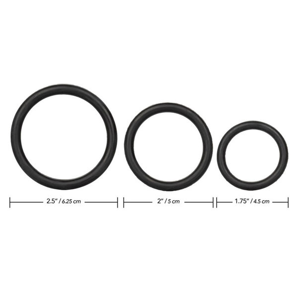 3 Piece Rubber Ring Set