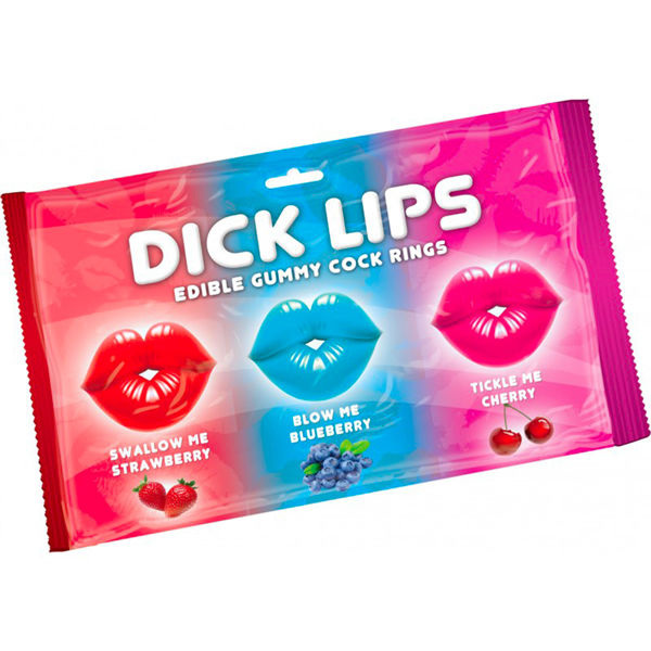 Dick Lips Edible Gummy Cock Rings